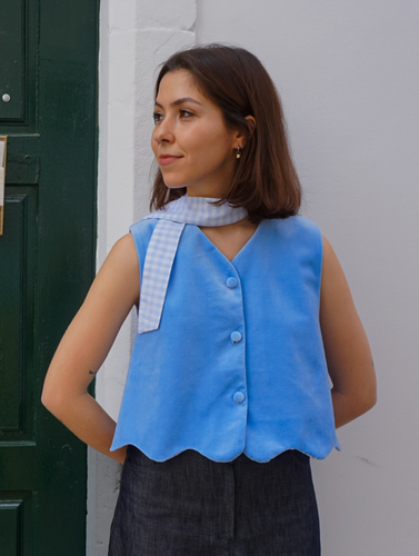 Colete azul Ispari