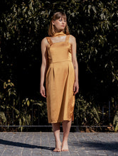 Carregar imagem no visualizador da galeria, Vestido laranja Ispari
